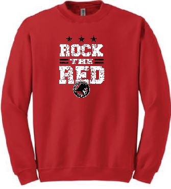 Rock The Red Crewneck Sweatshirt